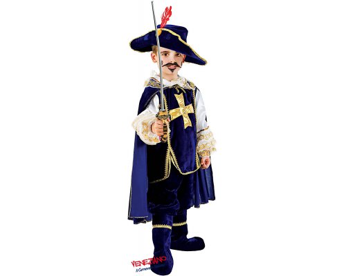 Costume di carnevale MOSCHETTIERE IN VELLUTO